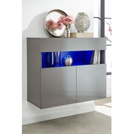 See more information about the Galicia Sideboard Grey 3 Doors 3 Shelves