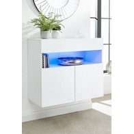 See more information about the Galicia Sideboard White 3 Doors 3 Shelves