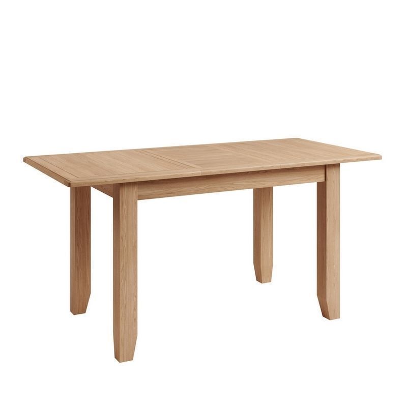 Oxford Oak Extending Dining table Natural 120cm