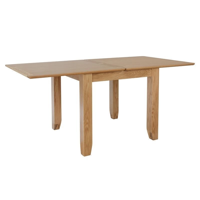 Oxford Oak Extending Dining Table Natural 85cm