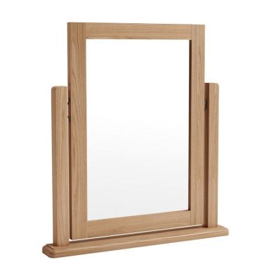 Product photograph of Oxford Oak Mirror Natural 55cm from QD stores
