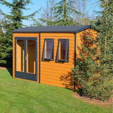 Product photograph of Shire Drayton 10 4 X 9 10 Reverse Apex Garden Studio - Premium Dip Treated Tongue Groove from QD stores