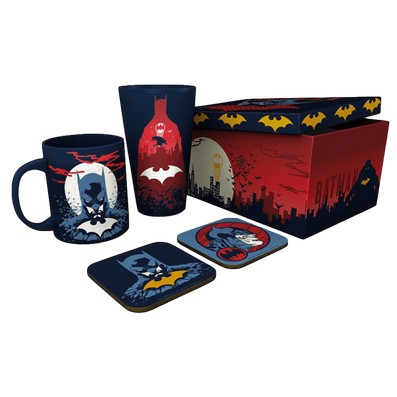 See more information about the DC Comics Batman Drink Gift Set - Mug, Glass & Coasters
