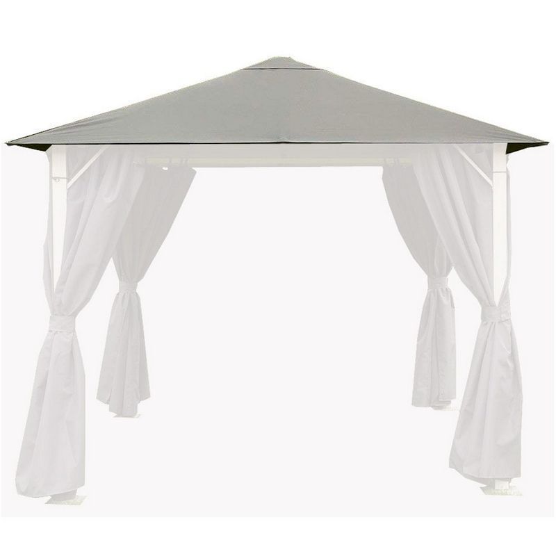 Florence Garden Replacement Gazebo Cover by Glendale - 3 x 3M Charcoal