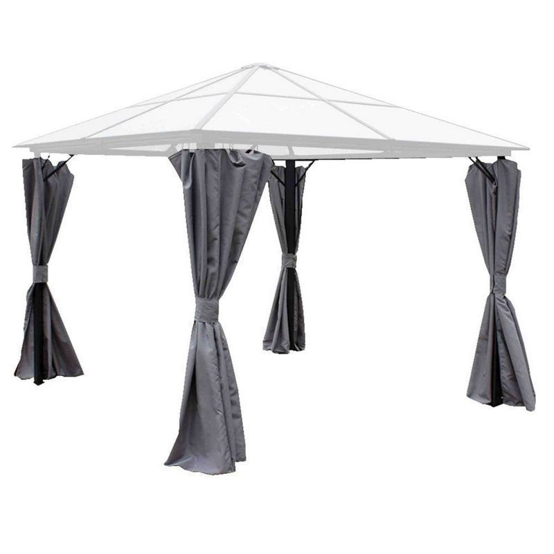 Exquisite Garden Replacement Gazebo Curtain Set by Glendale 3 x 3M