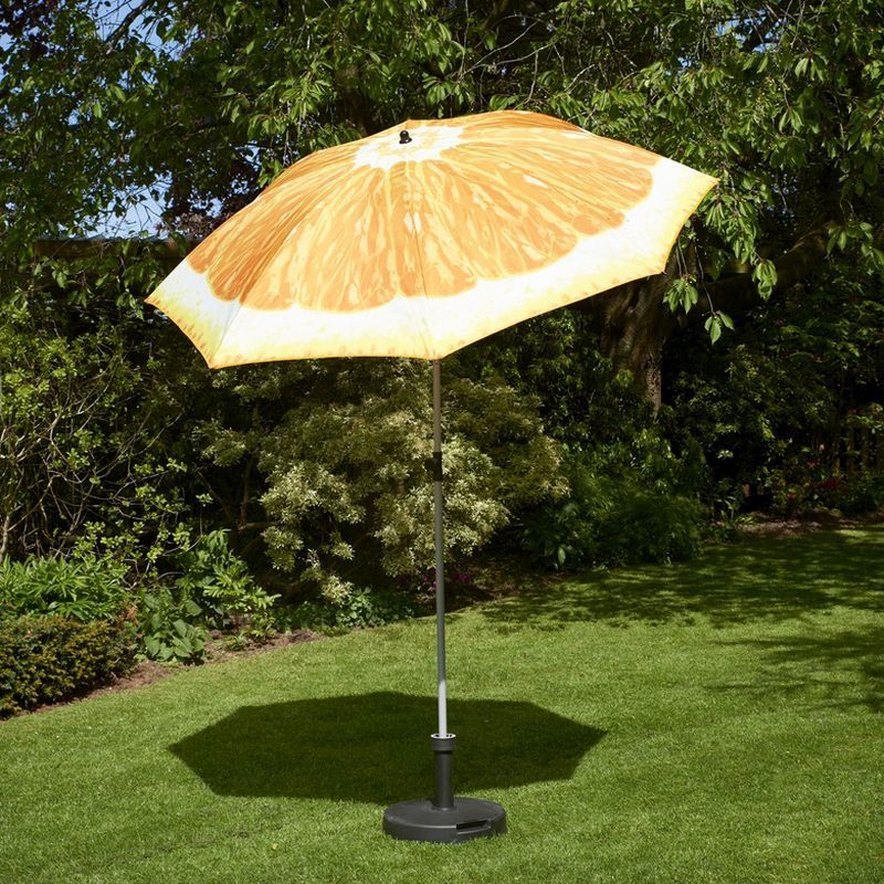 Essentials Garden Parasol by Glendale - 1.8M Orange