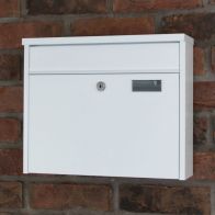 See more information about the Chesire Letterbox Stainless Steel White 37.5cm