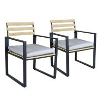 See more information about the Bentley Polywood & Extrusion Aluminium Pair of Chairs