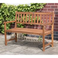 See more information about the Acacia Wood Garden Bench by Wensum - 2 Seats