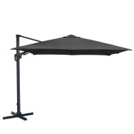 See more information about the Cantilever Garden Parasol by Wensum - 3.5 x 3.5M Grey
