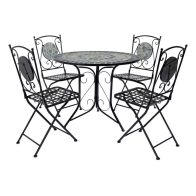 See more information about the Classic Garden Patio Dining Set by Wensum - 4 Seats