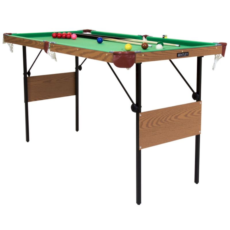Wensum 2-in-1 4 Foot 6 Inch Green Snooker & Pool Games Table Including Balls