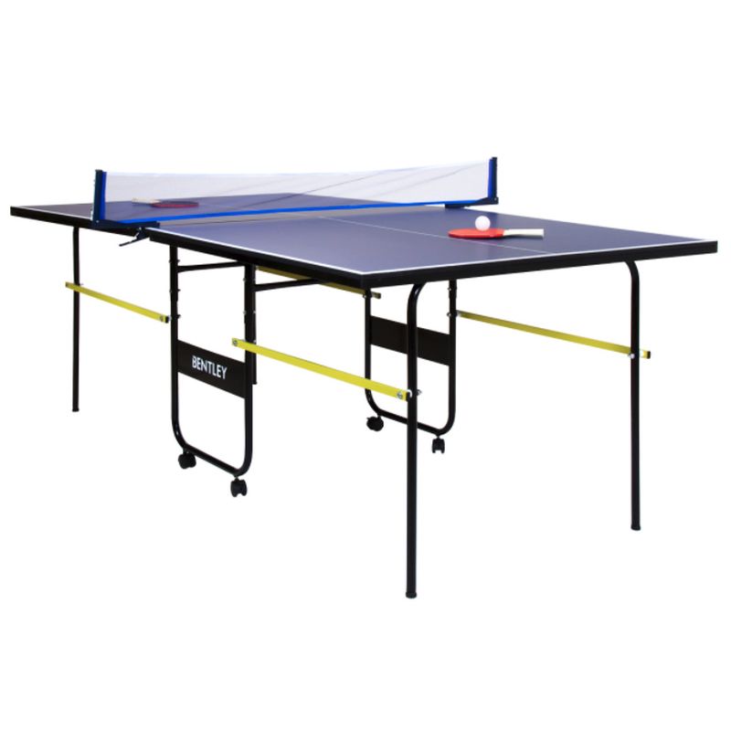 Wensum 3/4 Junior Folding Table Tennis Table 6 Foot 9 Inch - Bats Balls & Net