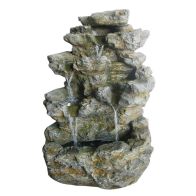 See more information about the Stone Effect Large Garden Water Feature White LEDs