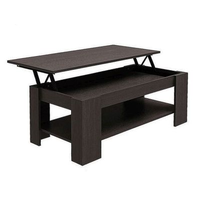 Product photograph of Harper Extending Coffee Table Brown 1 Shelf 105cm from QD stores
