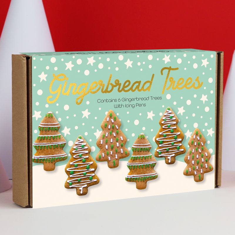 Decorate Your Gingerbread Trees