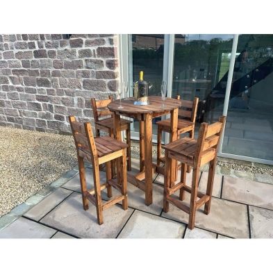 Product photograph of Alfresco Garden Furniture Set By Charles Taylor - 4 Seats from QD stores