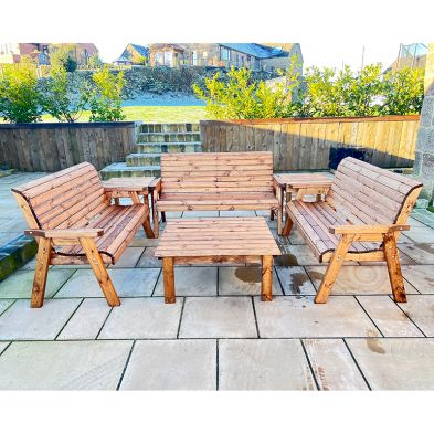 Product photograph of Balmoral Garden Furniture Set By Charles Taylor - 9 Seats from QD stores