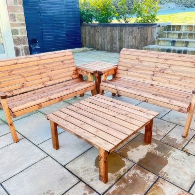 Product photograph of Balmoral Garden Furniture Set By Charles Taylor - 6 Seats from QD stores
