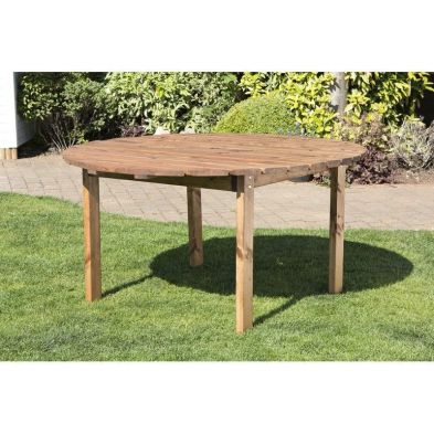 Product photograph of Scandinavian Redwood Garden Round Table By Charles Taylor from QD stores