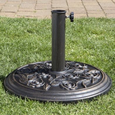 Product photograph of Garden Parasol Base 9kg from QD stores