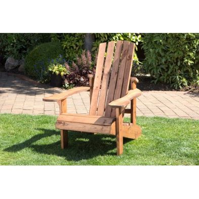 Product photograph of Scandinavian Redwood Garden Relaxer Chair By Charles Taylor from QD stores