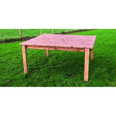Product photograph of Scandinavian Redwood Garden Square Table By Charles Taylor from QD stores