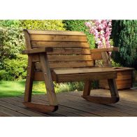 See more information about the Little Fellas Garden Bench by Charles Taylor - 2 Seats