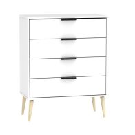 See more information about the Drayton Chest of Drawers White 4 Drawers