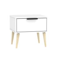 See more information about the Drayton Side Table White 1 Drawer