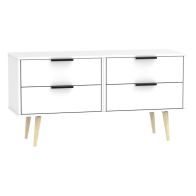 See more information about the Drayton Large Chest of Drawers White 4 Drawers