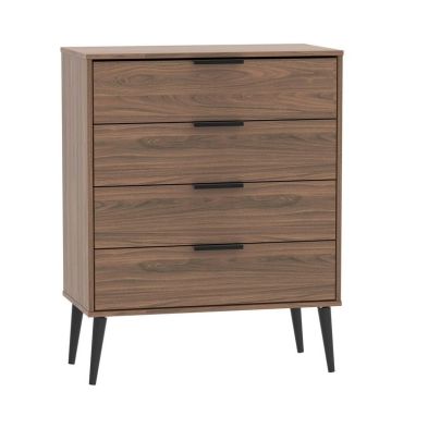 Product photograph of Drayton Chest Of Drawers Brown 4 Drawers from QD stores