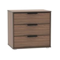 See more information about the Drayton Chest of Drawers Dark Brown 3 Drawers