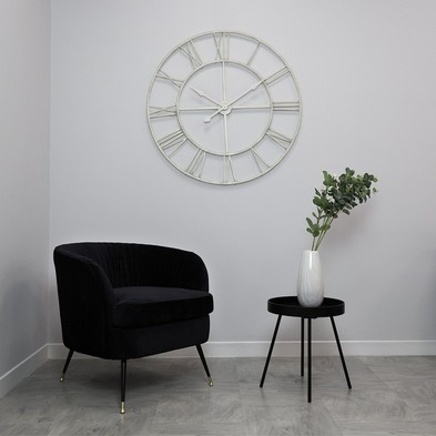 Indoor Wall Clock Cream 100cm By Wensum