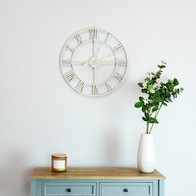 See more information about the Indoor Wall Clock Cream 60cm by Wensum