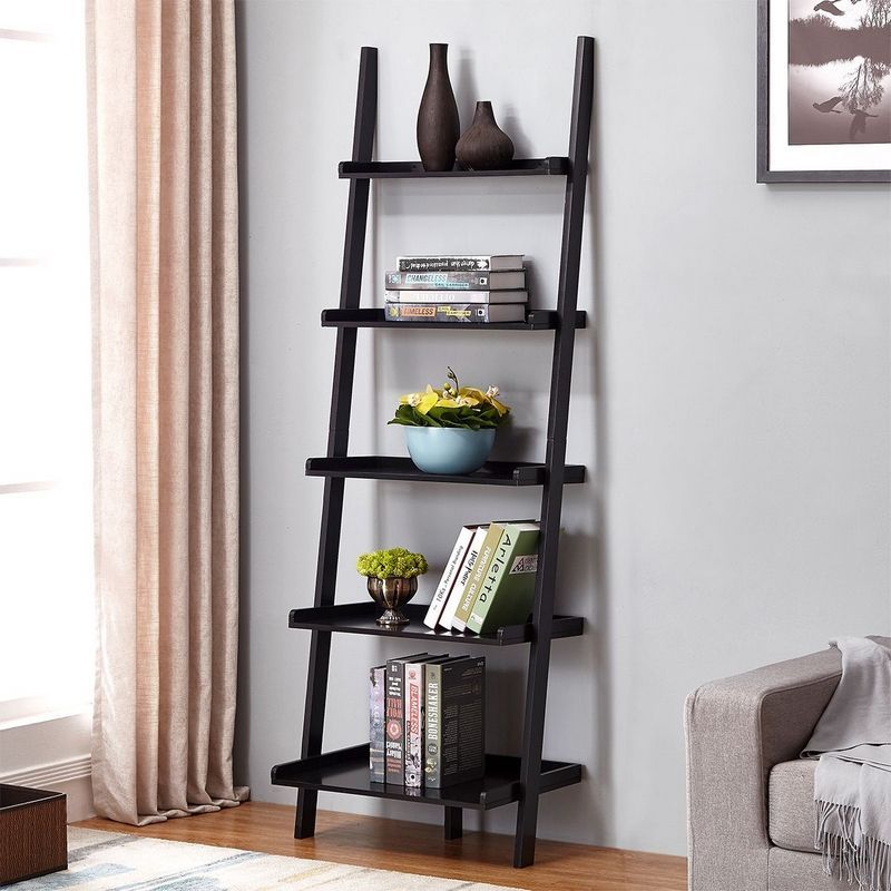 Wensum Ladder Display Shelf Black