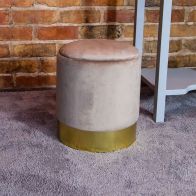 See more information about the Bentley Velvet Storage Foot Stool Taupe