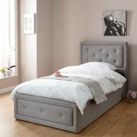 See more information about the Hollywood Single Ottoman Bed Grey