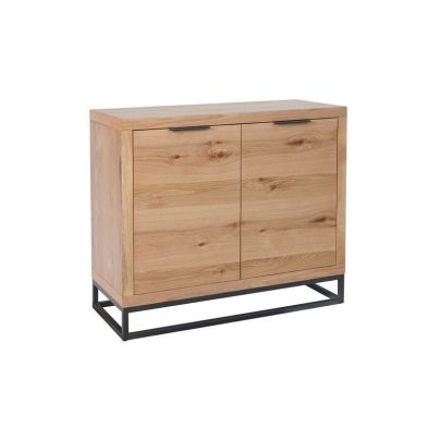 See more information about the Industrial Chic Oak & Steel 2 Door Sideboard