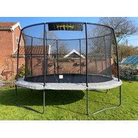See more information about the 8ft x 11.5ft JumpKing Oval Combo Pro Trampoline