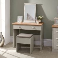 See more information about the Kendal Tall Dressing Table Grey 2 Drawers