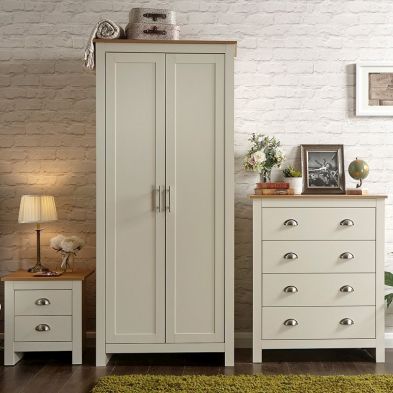 See more information about the Lancaster 3 Piece Bedroom Furniture Set Cream
