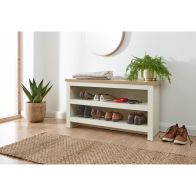 See more information about the Lancaster Cream Bench Shoe Rack