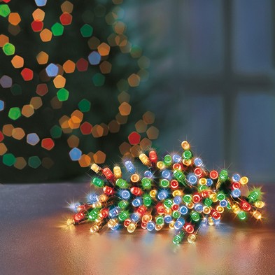 Christmas String Fairy Lights Multifunction Multicolour Outdoor 400 Led 40m Timelights