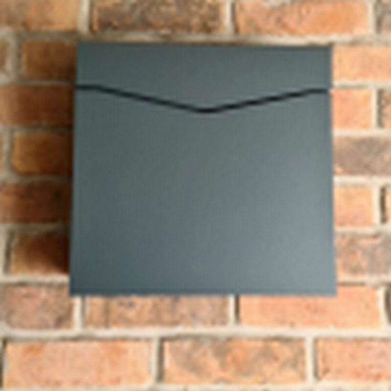 Alicante Letterbox Stainless Steel Anthracite Grey 35.5cm