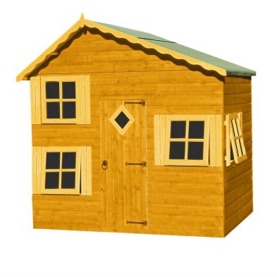 Product photograph of Shire Loft 7 10 X 7 1 Offset Apex Children S Playhouse - Premium Dip Treated Shiplap from QD stores