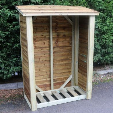 Product photograph of Essentials Garden Log Store By Croft from QD stores