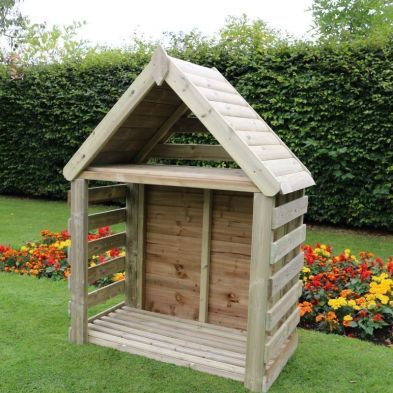 Product photograph of Gawsworth Garden Log Store By Croft from QD stores