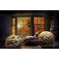 See more information about the Christmas Curtain Light Animated White Outdoor 360 LED - 3.5m