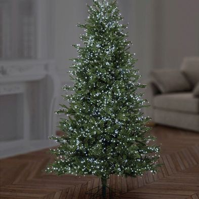 Christmas Tree Fairy Lights Animated White Outdoor 750 Led 750m Treebrights